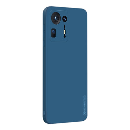 For Xiaomi Mix 4 PINWUYO Touching Series Liquid Silicone TPU Shockproof Case(Blue) - Mi Mix 4 Cases by PINWUYO | Online Shopping UK | buy2fix