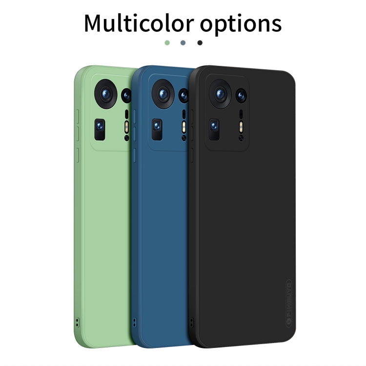 For Xiaomi Mix 4 PINWUYO Touching Series Liquid Silicone TPU Shockproof Case(Blue) - Mi Mix 4 Cases by PINWUYO | Online Shopping UK | buy2fix