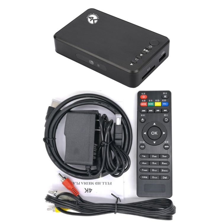 X16 4K Media Player Horizontal And Vertical Screen Video Advertising AD Player, Auto Looping Playback(EU Plug) - Consumer Electronics by buy2fix | Online Shopping UK | buy2fix