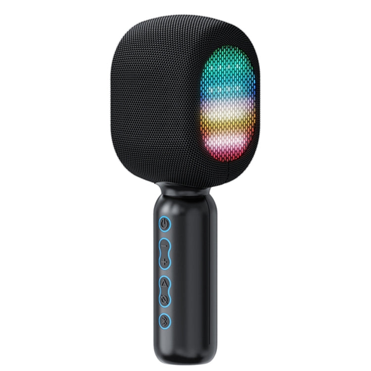 JY57 TWS Wireless Karaoke Microphone Bluetooth Handheld Portable Speaker Home KTV Player with LED Lights - Consumer Electronics by buy2fix | Online Shopping UK | buy2fix