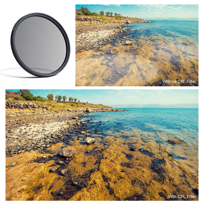 K&F CONCEPT KF01.1225 Nano-X 82mm Circular Polarizer Filter 18 Layer Coated Super Slim CPL Filter - Camera Accessories by K&F | Online Shopping UK | buy2fix