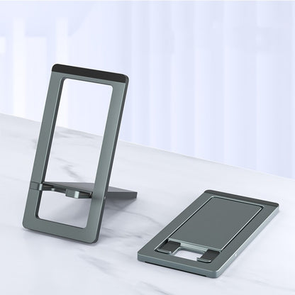 H18 Multifunctional Portable Phone Tablet Desktop Folding Stand(Black) - Desktop Holder by buy2fix | Online Shopping UK | buy2fix