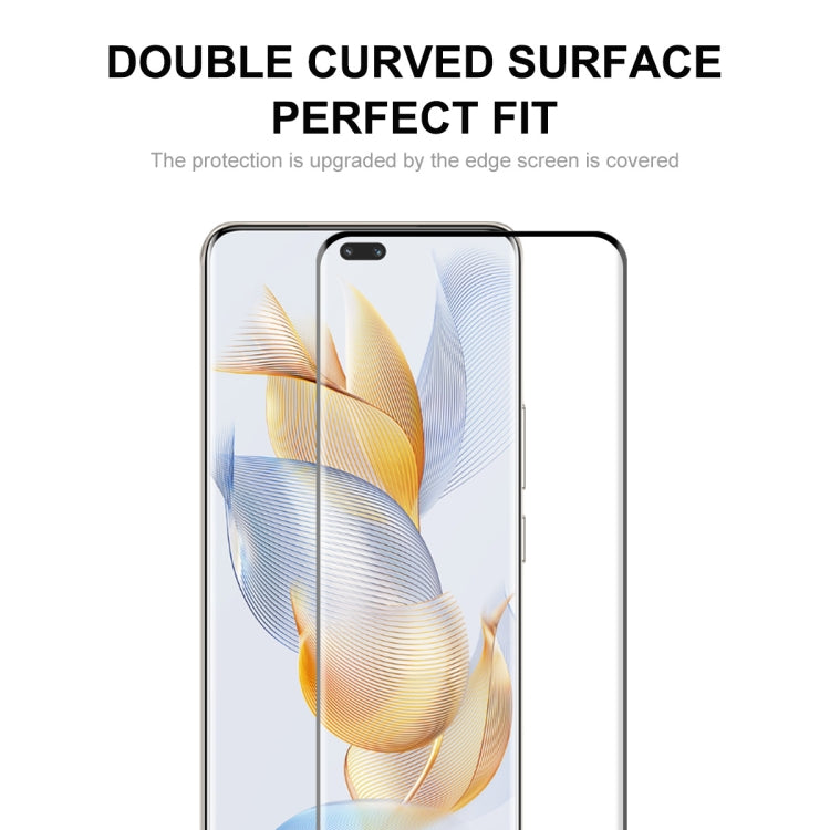 For Honor 90 Pro 5pcs ENKAY Hat-Prince 3D Curved Full Glue High Sense Tempered Glass Film - Honor Tempered Glass by ENKAY | Online Shopping UK | buy2fix