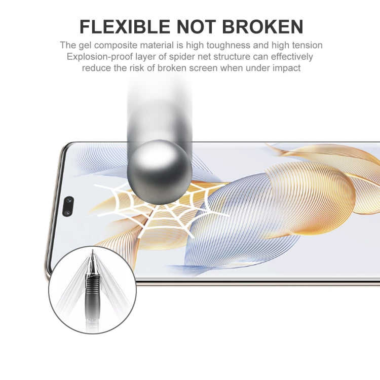 For Honor 90 Pro ENKAY Hat-Prince Full Glue Coverage Soft Explosion-proof Hydrogel Film - For Huawei by ENKAY | Online Shopping UK | buy2fix