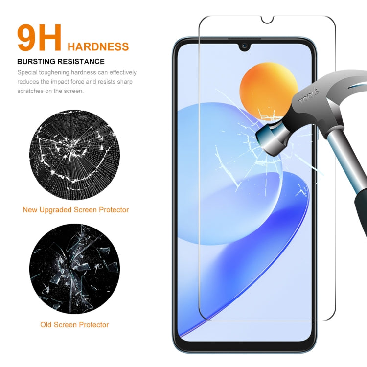 For Honor Play7T / Play6T 5pcs ENKAY 0.26mm 9H 2.5D High Aluminum-silicon Tempered Glass Film - Huawei Tempered Glass by ENKAY | Online Shopping UK | buy2fix