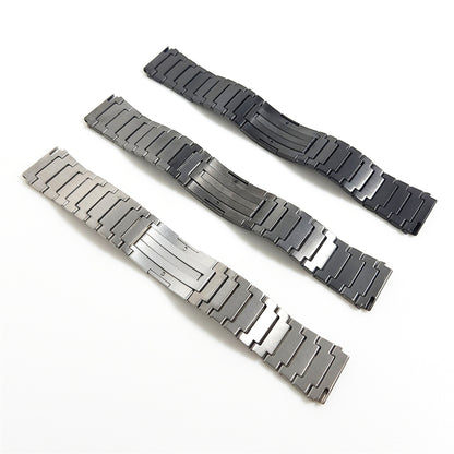 For Samsung Galaxy Watch 46mm One Bead Titanium Alloy Watch Band(Gray) - Watch Bands by buy2fix | Online Shopping UK | buy2fix