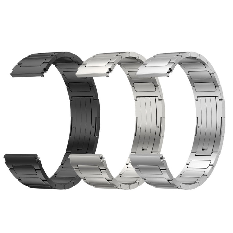 For Honor Watch GS 3i 22mm I-Shaped Titanium Alloy Watch Band(Sliver) - Watch Bands by buy2fix | Online Shopping UK | buy2fix