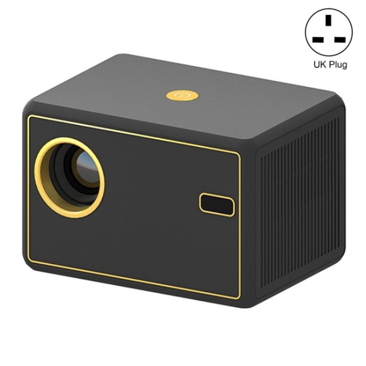 Y7 Portable HD Projector Media Player(UK Plug) - LED Projector by buy2fix | Online Shopping UK | buy2fix