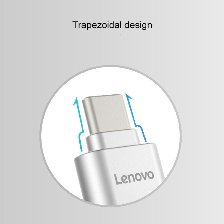 Lenovo D201 USB-C / Type-C To TF Card Reader - Computer & Networking by Lenovo | Online Shopping UK | buy2fix