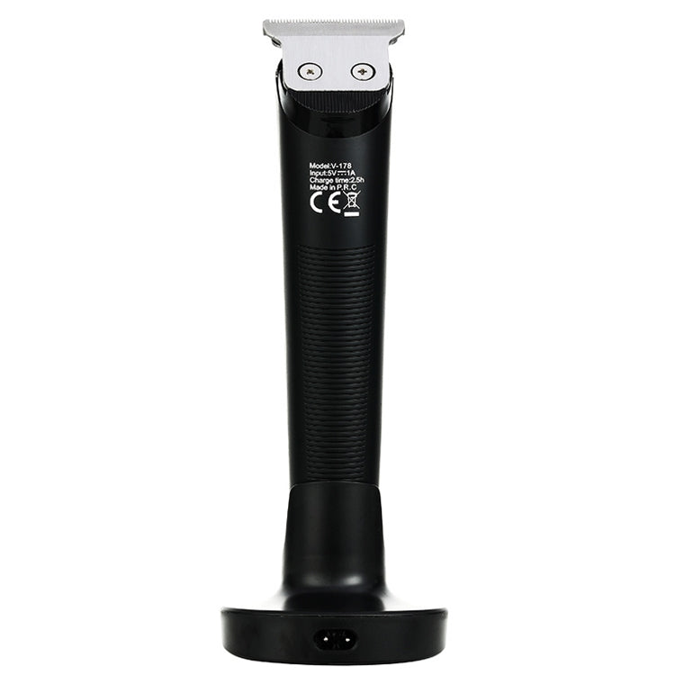VGR V-178 5W USB Portable Hair Clipper with LED Display & Base - Hair Trimmer by VGR | Online Shopping UK | buy2fix