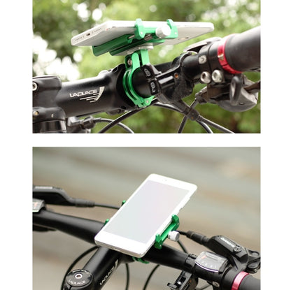 GUB Bicycle Aluminum Alloy Mobile Phone Bracket Navigation Bracket Motorcycle Mobile Phone Holder(Black) - Holders by GUB | Online Shopping UK | buy2fix