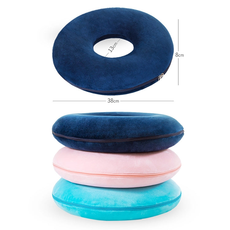 Anti-Decubitus Cushion Memory Foam Circle Chair Cushion(Navy) - Cushions & Pillows by buy2fix | Online Shopping UK | buy2fix