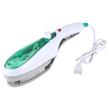 Handheld Garment Steamer Brush Portable Clothes Steam Iron, US Plug 110V(Green) - Home & Garden by buy2fix | Online Shopping UK | buy2fix