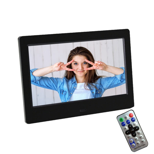 DPF-706 7 inch Digital Photo Frame LED Wall Mounted Advertising Machine, Plug:AU Plug(Black) - Consumer Electronics by buy2fix | Online Shopping UK | buy2fix