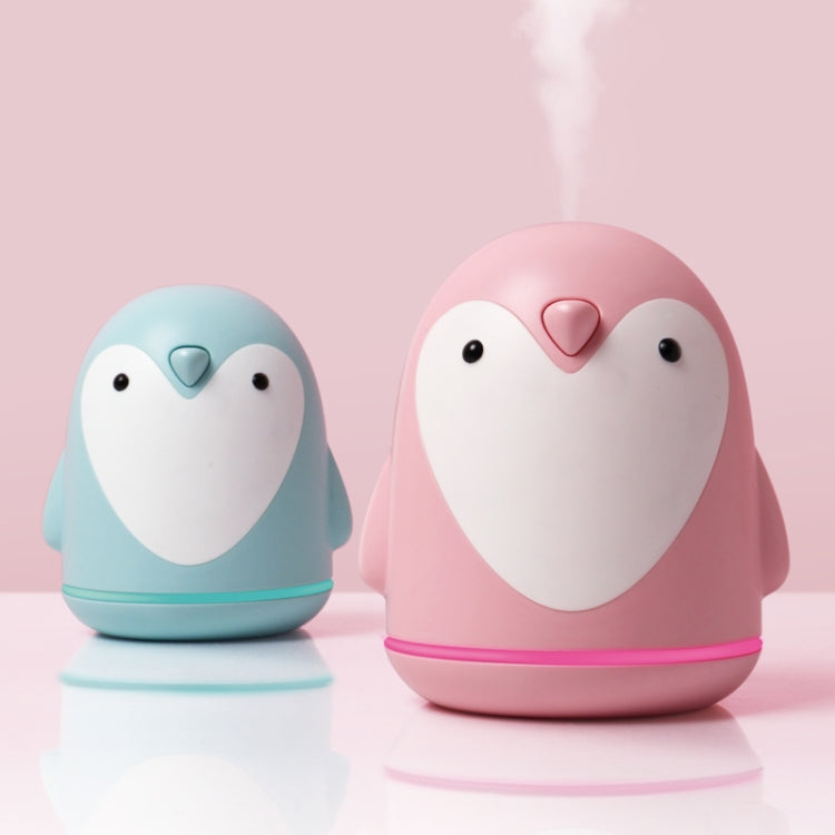 220ml Aroma Humidifier Cute Penguin USB Air Diffuser Home Office Car Mist Maker Air Purifier(Pink) - Home & Garden by buy2fix | Online Shopping UK | buy2fix