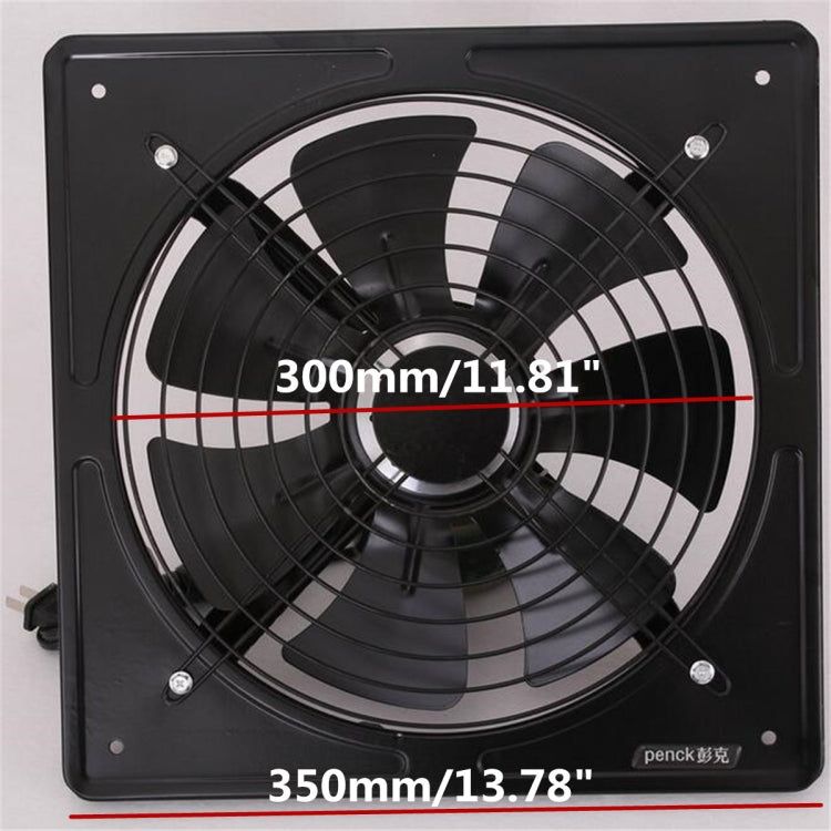 10 inch 220V Exhaust Fan High Speed Air Extractor Window Ventilation Industrial Wall Fan, CN Plug - Home & Garden by buy2fix | Online Shopping UK | buy2fix