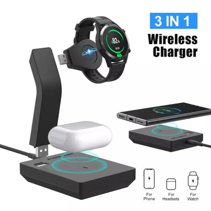 For Redmi Wacth Earphone Phone Wireless Charger - Charger by buy2fix | Online Shopping UK | buy2fix