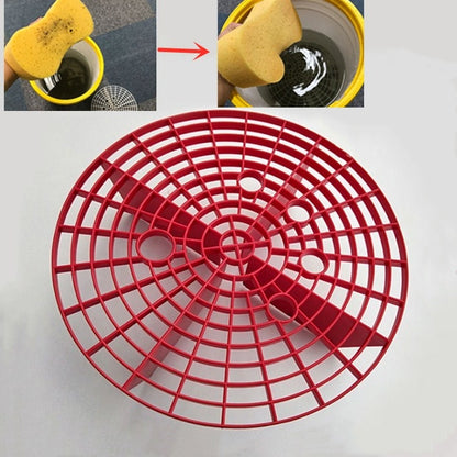 Car Washing Filter Sand And Stone Isolation Net, Size:Diameter 26cm(Red) - Car washing supplies by buy2fix | Online Shopping UK | buy2fix