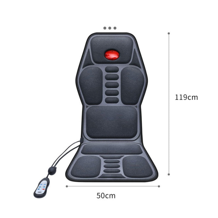 YJ-308 Car Massager Cervical Spine Neck Waist Car Home Heating Whole Body Multifunctional Massage Mat, Specification: Premium Edition - Seat Accessories by buy2fix | Online Shopping UK | buy2fix