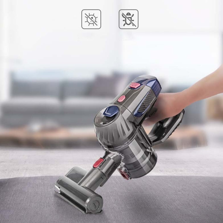 ZEK 150W 10kpa Wireless Vacuum Cleaner Household Powerful Handheld Vertical Rechargeable Vacuum Cleaner With Mite Removal Brush, Plug Type:UK Plug - Handheld Cleaner & Mops by buy2fix | Online Shopping UK | buy2fix