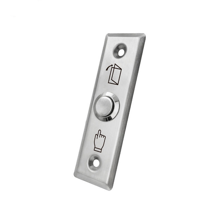 S28 Stainless Steel Narrow Strip Self-reset Electronic Access Control System Switch Out Button - Security by buy2fix | Online Shopping UK | buy2fix