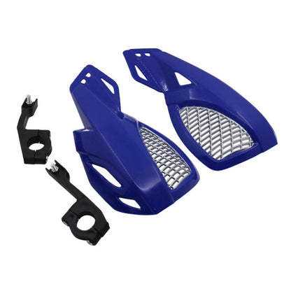 24CM Motorcycle Handguard Hand Guard Protector for Kawasaki Suzuki Honda Yamaha Moto Dirt Bike ATVS With Mount Kit(Blue) - Grips by buy2fix | Online Shopping UK | buy2fix