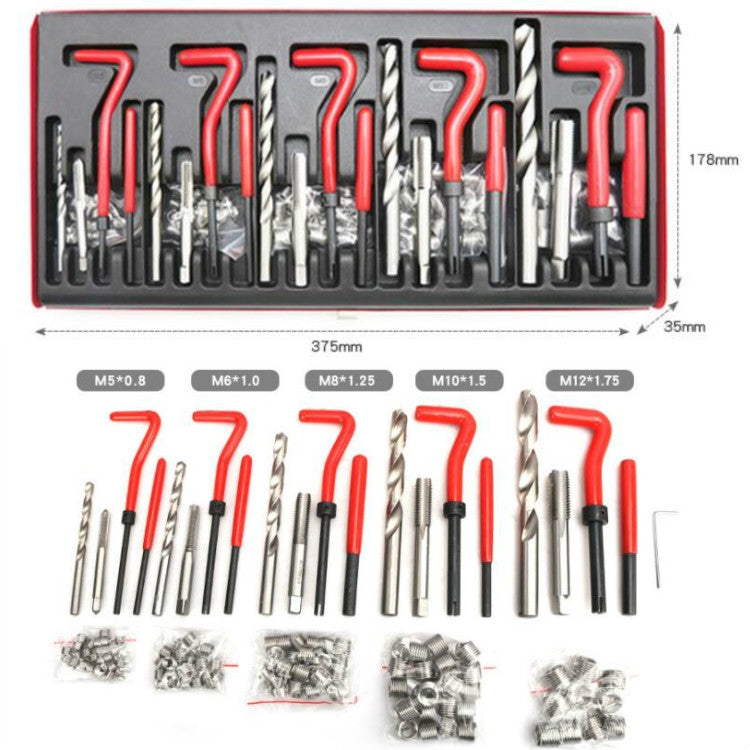 131 In 1 Auto Thread Repair Tool Tapping Device Tap Twister Set - In Car by buy2fix | Online Shopping UK | buy2fix