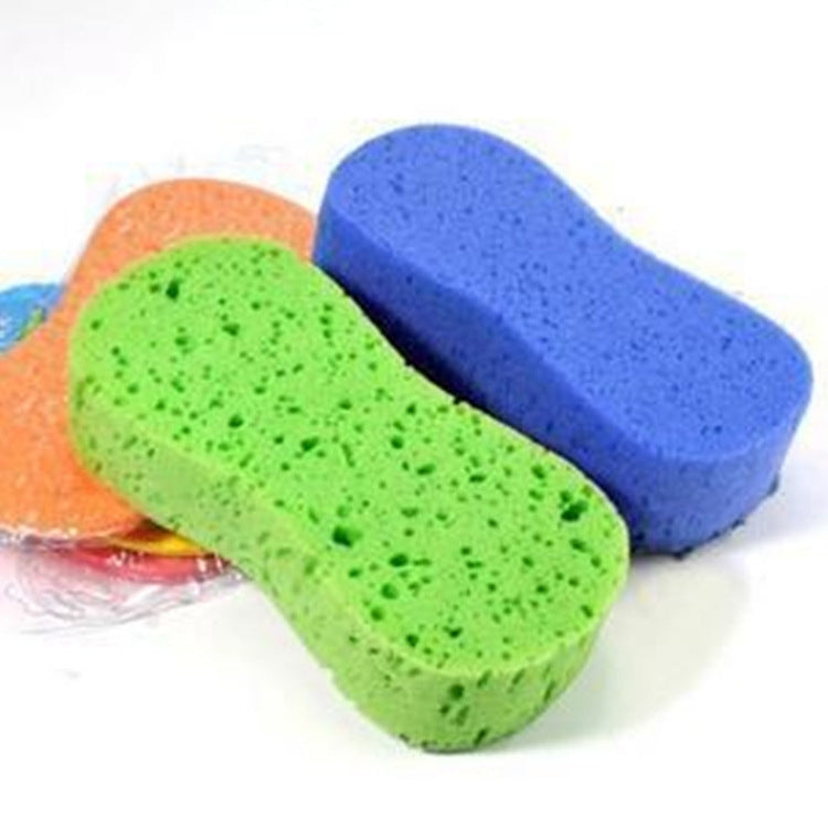 10 PCS Honeycomb Car Wash Sponge Large Vacuum Compression Sponge Car Beauty Waxing Tool(Random Colour Delivery) - Polishing Machine & Accessories by buy2fix | Online Shopping UK | buy2fix