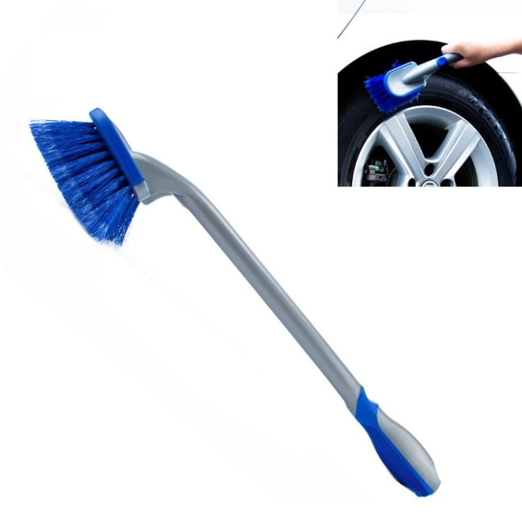 3 PCS Wheel Hub Long-Handled Brush Special Tool For Powerful Decontamination & Cleaning Of Tires, Colour: Blue Long Pole - Car washing supplies by buy2fix | Online Shopping UK | buy2fix