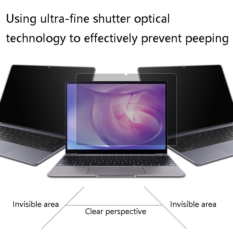 Laptop Anti-Peep Film Anti-Peeping Matte Reflective Screen Protective Film For Huawei MateBook 14 (Full Glue) - Computer & Networking by buy2fix | Online Shopping UK | buy2fix