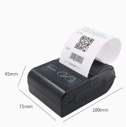 58HB6 Portable Bluetooth Thermal Printer Label Takeaway Receipt Machine, Supports Multi-Language & Symbol/Picture Printing, Model: US Plug (Spanish) - Consumer Electronics by buy2fix | Online Shopping UK | buy2fix