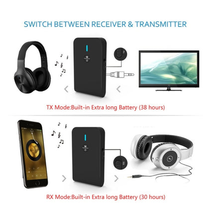 BT-6 2 In 1 Receiver & Transmitter Bluetooth 5.0 Audio Adapter - Apple Accessories by buy2fix | Online Shopping UK | buy2fix