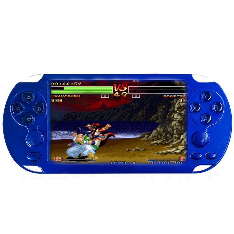 X9 5.1 inch Screen 128-bit Arcade Retro Handheld Game Console with 8G Memory(Blue) - Pocket Console by buy2fix | Online Shopping UK | buy2fix