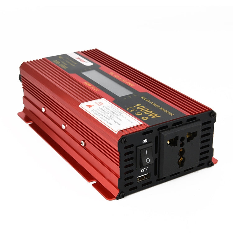 XUYUAN 1000W Car Inverter with Display Converter, Specification: 12V to 220V -  by XUYUAN | Online Shopping UK | buy2fix