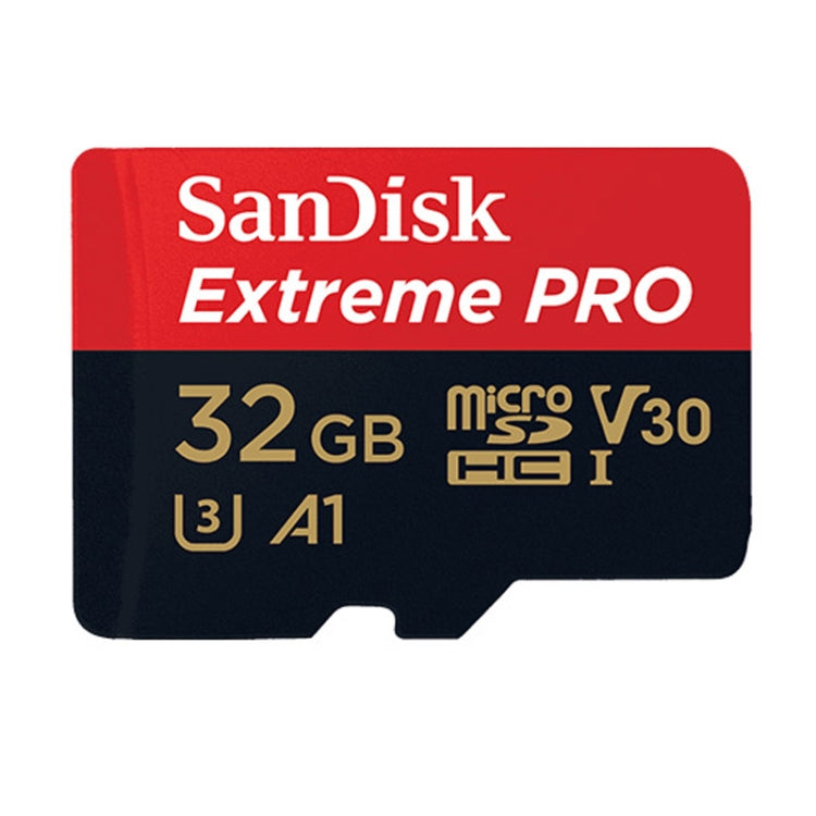 SanDisk U3 High-Speed Micro SD Card  TF Card Memory Card for GoPro Sports Camera, Drone, Monitoring 32GB(A1), Colour: Black Card - Micro SD Card by SanDisk | Online Shopping UK | buy2fix