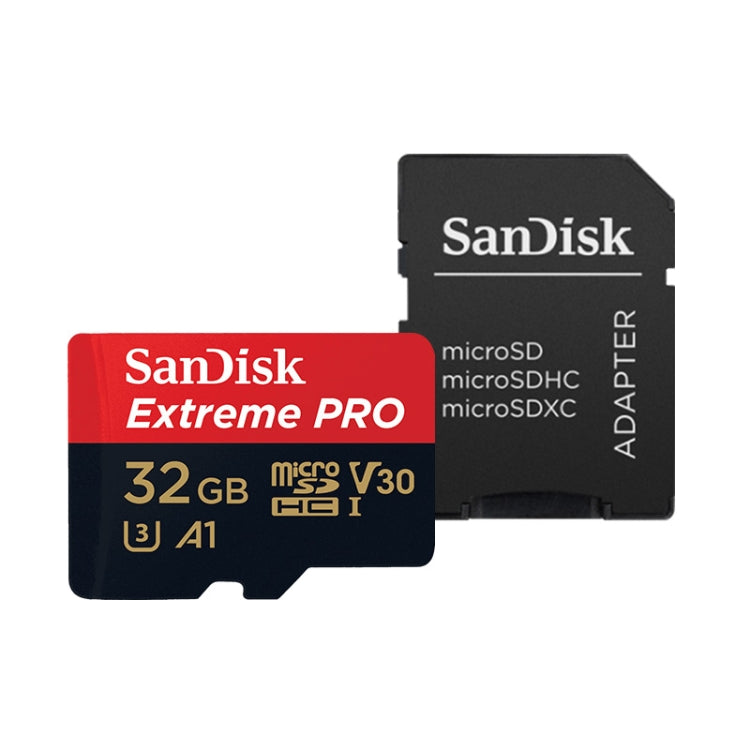 SanDisk U3 High-Speed Micro SD Card  TF Card Memory Card for GoPro Sports Camera, Drone, Monitoring 32GB(A1), Colour: Black Card - Micro SD Card by SanDisk | Online Shopping UK | buy2fix