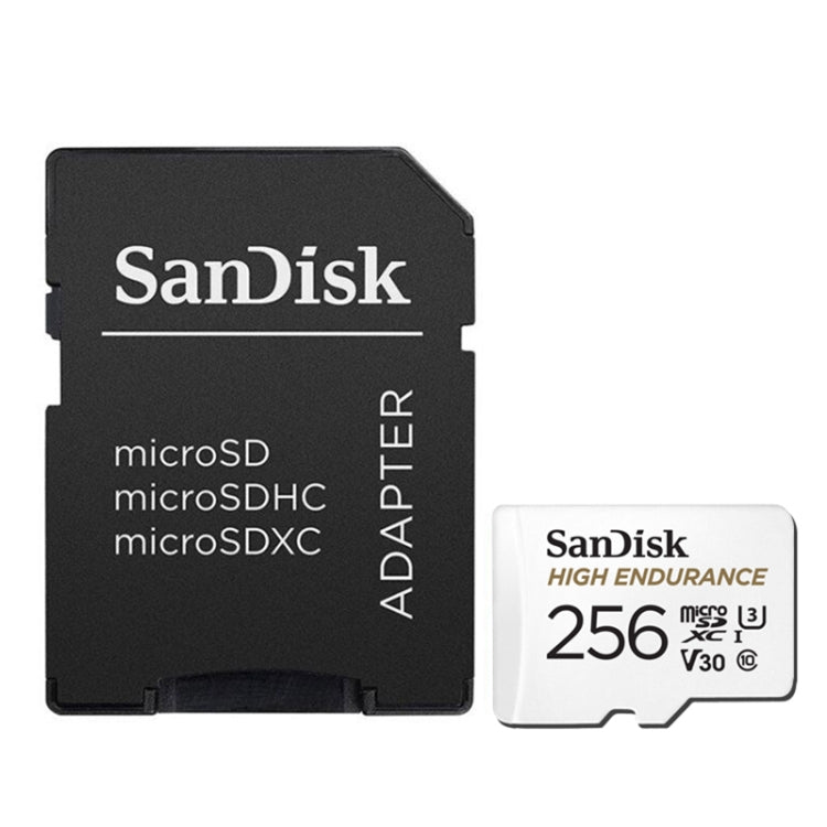 SanDisk U3 Driving Recorder Monitors High-Speed SD Card Mobile Phone TF Card Memory Card, Capacity: 256GB - Micro SD Card by SanDisk | Online Shopping UK | buy2fix