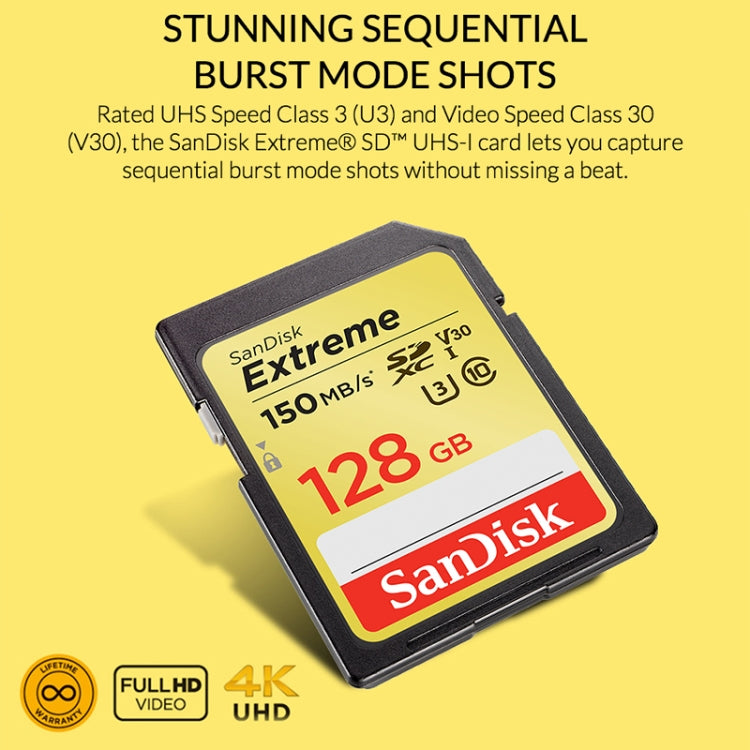 SanDisk Video Camera High Speed Memory Card SD Card, Colour: Gold Card, Capacity: 64GB - SD Card by SanDisk | Online Shopping UK | buy2fix