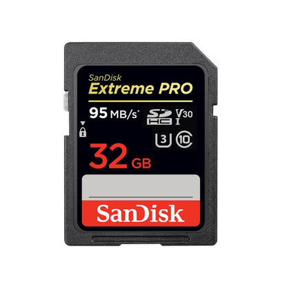 SanDisk Video Camera High Speed Memory Card SD Card, Colour: Black Card, Capacity: 32GB - SD Card by SanDisk | Online Shopping UK | buy2fix