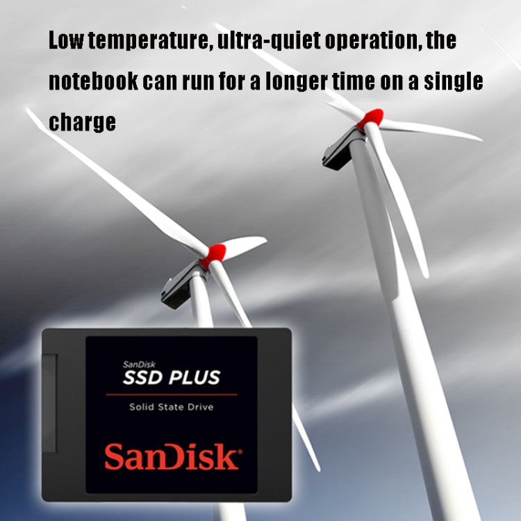 SanDisk SDSSDA 2.5 inch Notebook SATA3 Desktop Computer Solid State Drive, Capacity: 240GB - External Solid State Drives by SanDisk | Online Shopping UK | buy2fix