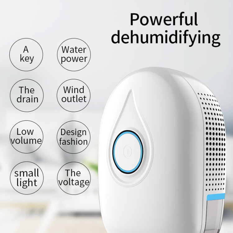 GZ-1901 Semiconductor Mini Dehumidifier Household Small Dehumidifier Bedroom Dehumidifier Moisture Absorber, Product specification: UK Plug(Charm Red) - Home & Garden by buy2fix | Online Shopping UK | buy2fix