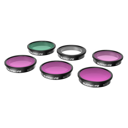 Sunnylife 6 in 1 CPL+UV+ND4+ND8+ND16+ND32 Filter For Insta360 GO 2 - DJI & GoPro Accessories by buy2fix | Online Shopping UK | buy2fix