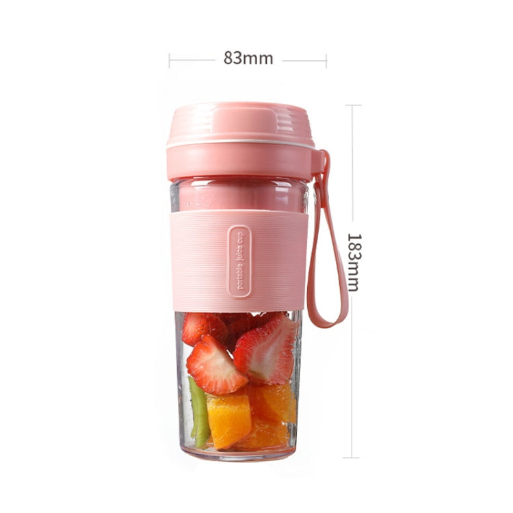 FS1300 Mini Juicer Home Portable Cooking Machine Student Juice Cup Juicer, Colour: Gem Blue Double Blade - Home & Garden by buy2fix | Online Shopping UK | buy2fix