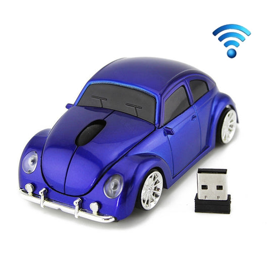 CM0010B 1200 DPI 3-keys Car Shape Wireless Mouse(Blue) - Wireless Mice by buy2fix | Online Shopping UK | buy2fix