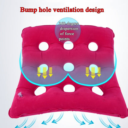 2 PCS Anti-Decubitus Inflatable Cushion For Pregnant Women And Elderly Health Care Cushion,Style: Square Blue - Cushions & Pillows by buy2fix | Online Shopping UK | buy2fix
