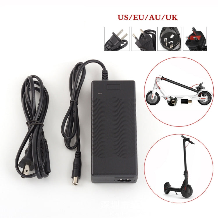 THGX-4202 42V / 2A DC 5.5mm Charging Port Universal Electric Scooter Power Adapter Lithium Battery Charger for Xiaomi Mijia M365 & Ninebot ES2 / ES4, AU Plug - Accessories & Parts by buy2fix | Online Shopping UK | buy2fix