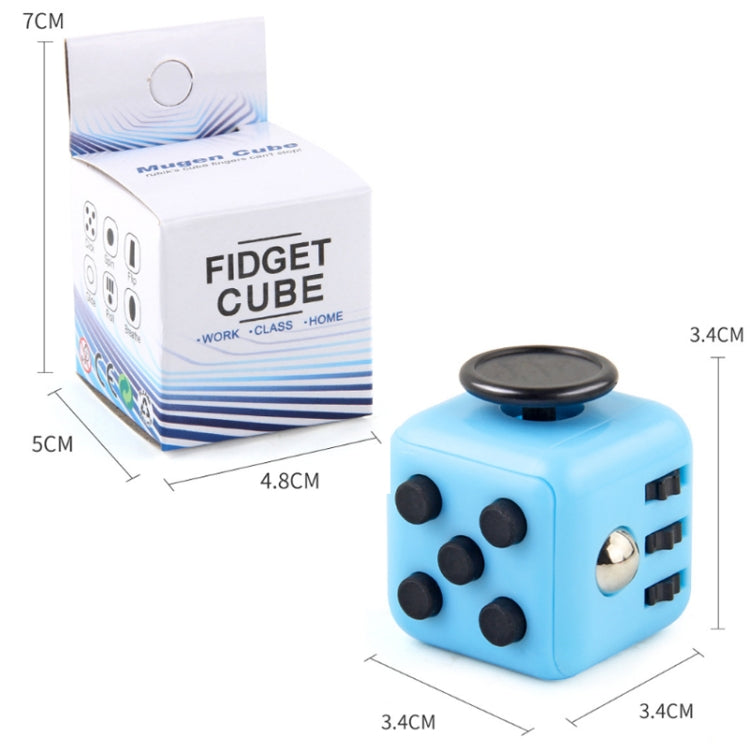 3 PCS Cube Decompression Toys For Adults & Children Unlimited Dice Vent Toys, Colour: Rainbow Color - Fidget Cube by buy2fix | Online Shopping UK | buy2fix