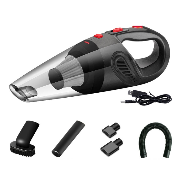 High-Power Small Handheld Car Vacuum Cleaner Paint Wireless Vacuum Cleaner with USB Cable - In Car by buy2fix | Online Shopping UK | buy2fix