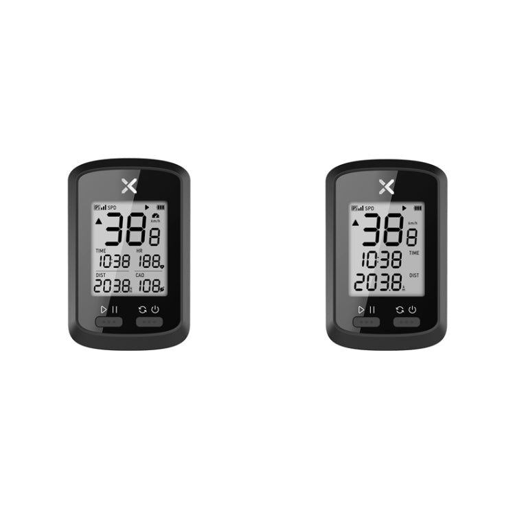 Bicycle Cycling Speedometer GPS Positioning Wireless Odometer, Specification: Small G+ (English Version) - Speedometers by buy2fix | Online Shopping UK | buy2fix