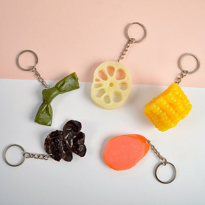 5 PCS Keychain Kelp PVC Simulation Vegetable Model Pendant Creative Play House Small Toys - Model Toys by buy2fix | Online Shopping UK | buy2fix